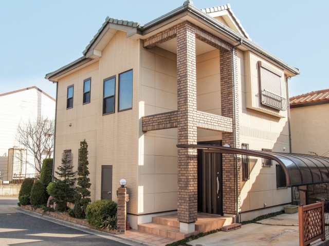 外壁が美しい戸建て